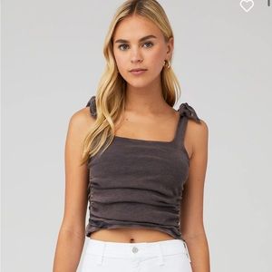 Free People Boulevard Tank in Black